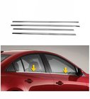 Mazda 6 2003–2008 Okenní lišty (4 ks, nerez) fotografie 1