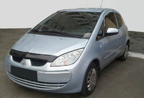 Mitsubishi Colt 2004–2012 Deflektor kapoty 2009+ (SIM) fotografie 1