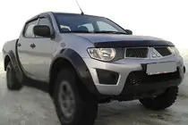 Mitsubishi L200 2006–2015 Deflektor kapoty (HIC) fotografie 1