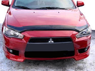 Mitsubishi Lancer X 2008– Dlouhý deflektor kapoty 2007-2011 (SIM) fotografie 1