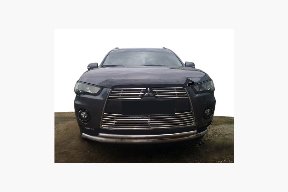 Mitsubishi Outlander 2006–2012 Deflektor kapoty krátký 2009-2012 (SIM) Image