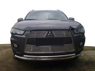 Mitsubishi Outlander 2006–2012 Deflektor kapoty krátký 2009-2012 (SIM) fotografie 1
