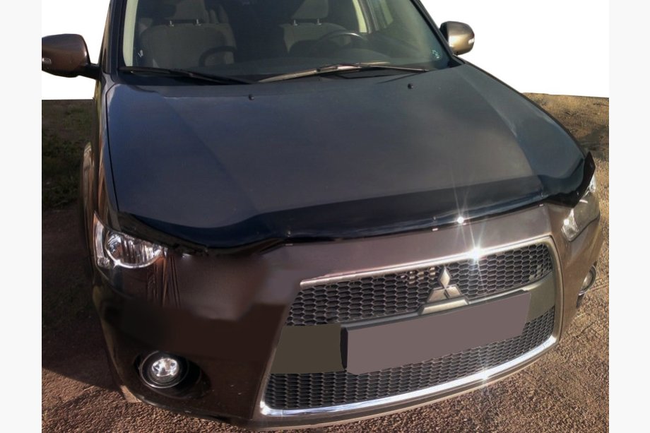Mitsubishi Outlander 2006–2012 Deflektor kapoty dlouhý 2009-2012 (SIM) Image