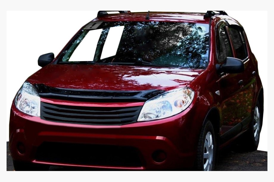 Renault Sandero 2007–2013 Deflektor kapoty (SIM) Image