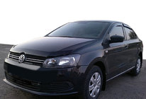 Volkswagen Polo 2010–2017 Deflektor kapoty SD/HB 2009-2015 (SIM) fotografie 1
