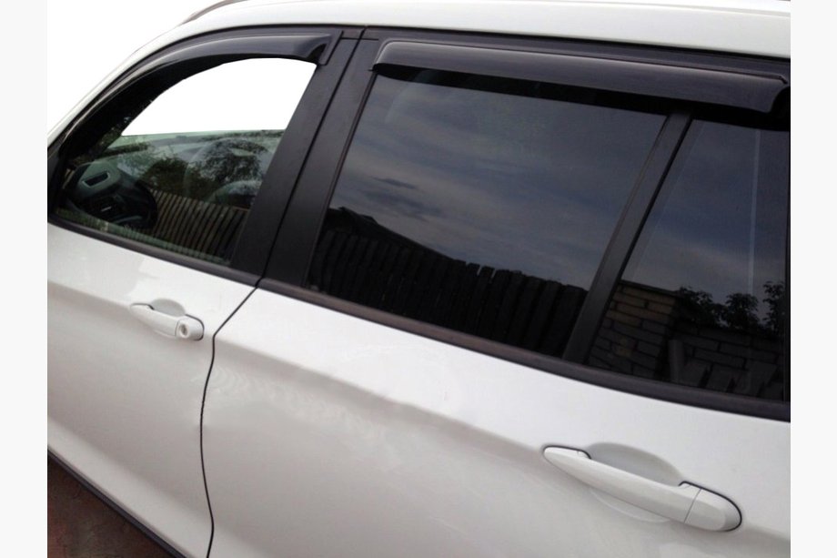 BMW X3 F25 2011–2018 Ofuky oken (4 ks, SIM) Image