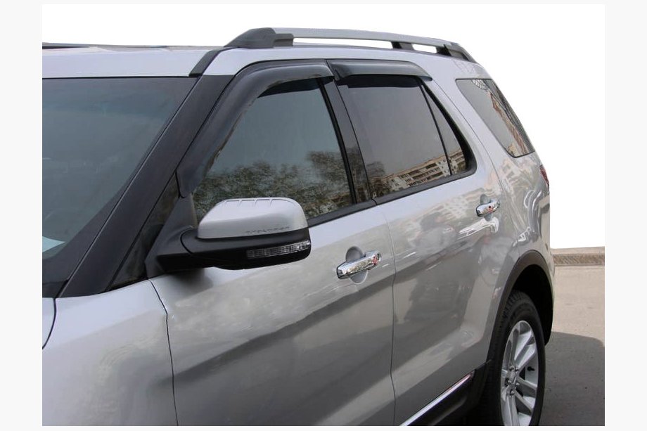 Ford Explorer 2011–2019 Ofuky oken (4 ks, SIM) Image