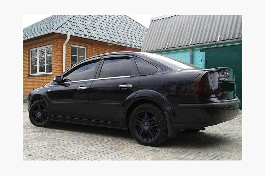 Ford Focus II 2005–2008 Deflektory oken SD/HB (4 ks, SIM) Image