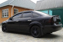 Ford Focus II 2005–2008 Deflektory oken SD/HB (4 ks, SIM) fotografie 1