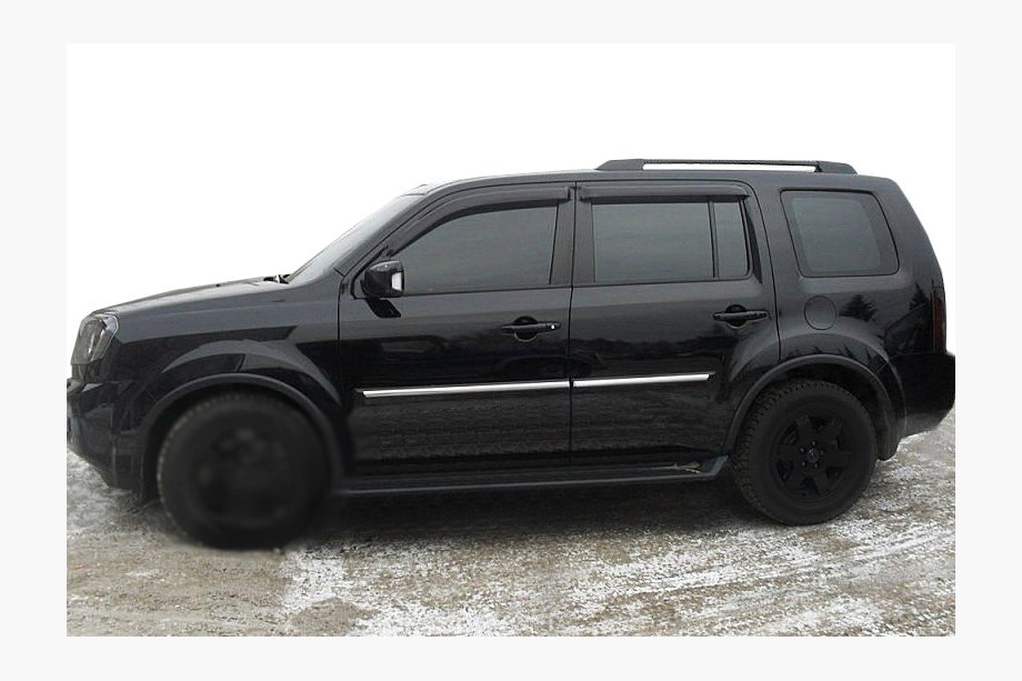 Honda Pilot 2008–2015 Ofuky oken (4 ks, SIM) Image