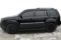 Honda Pilot 2008–2015 Ofuky oken (4 ks, SIM) fotografie 1