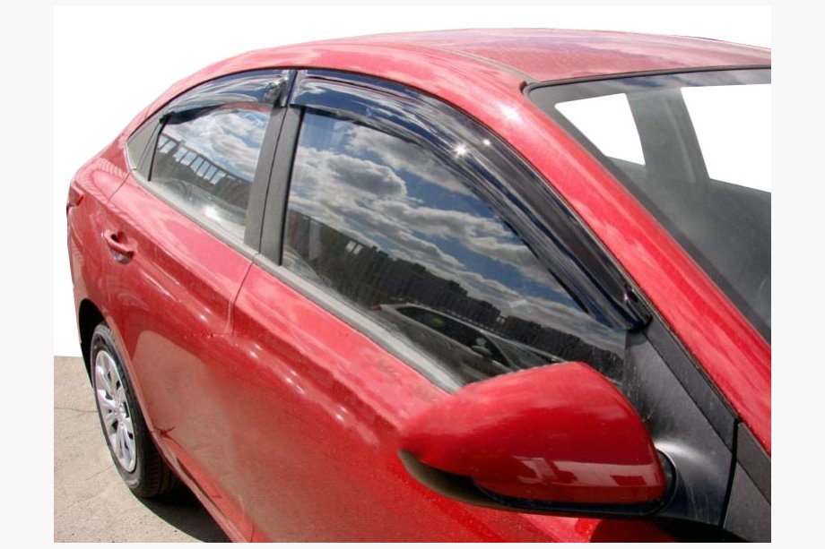 Hyundai Accent 2017–2023 Ofuky oken (4 ks, SIM) Image