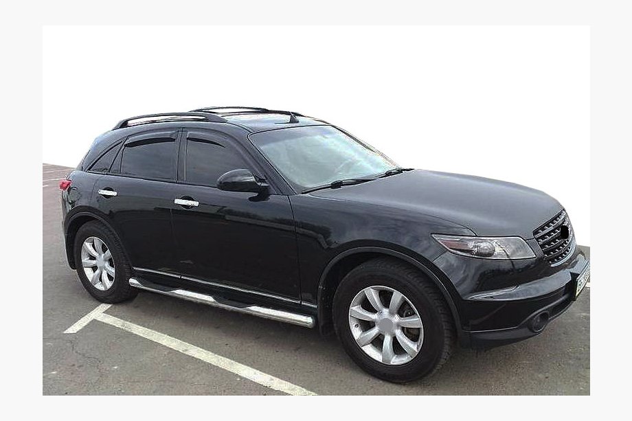 Infiniti FX 2003–2008 Ofuky oken (4 ks, SIM) Image