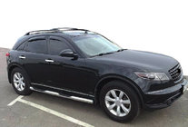 Infiniti FX 2003–2008 Ofuky oken (4 ks, SIM) fotografie 1