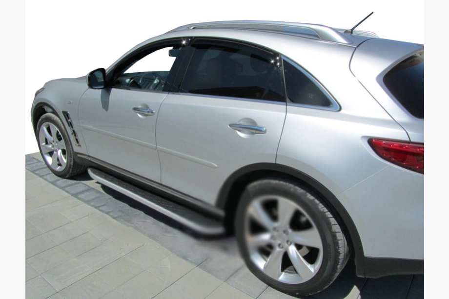 Infiniti FX 2008–2012 Ofuky oken (4 ks, SIM) Image