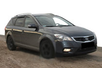 Kia Ceed 2007–2012 Deflektory oken HB (4 ks, SIM) fotografie 1