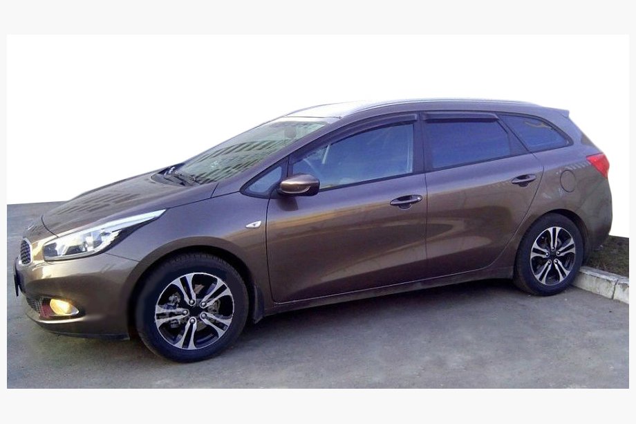Kia Ceed 2012–2018 Okenní deflektory WG (4 ks, SIM) Image