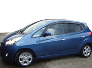 Kia Venga 2010–2019 Deflektory oken HB (4 ks, SIM) fotografie 1