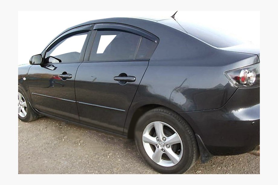 Mazda 3 2003–2009 Ofuky oken SD (4 ks, SIM) Image