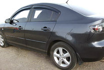 Mazda 3 2003–2009 Ofuky oken SD (4 ks, SIM) fotografie 1