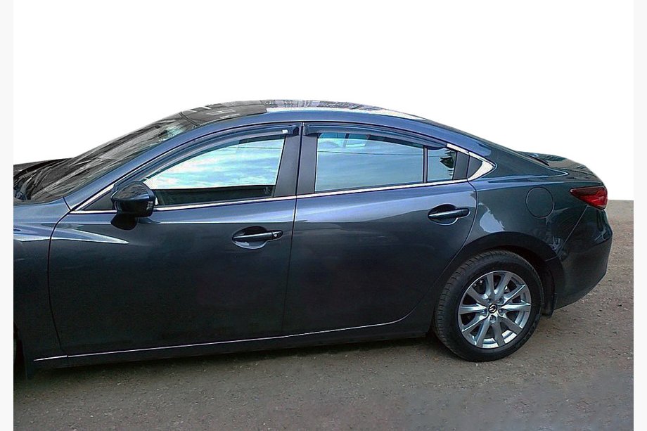 Mazda 6 2012–2024 Ofuky oken SD (4 ks, SIM) Image