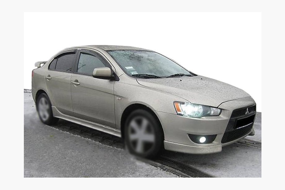 Mitsubishi Lancer X 2008– Deflektory oken (4 ks, SIM) Image