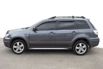 Mitsubishi Outlander 2001–2006 Deflektory oken (4 ks, SIM) fotografie 1