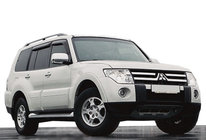 Mitsubishi Pajero Wagon III 1999–2006 Deflektory oken (4 ks, SIM) fotografie 1