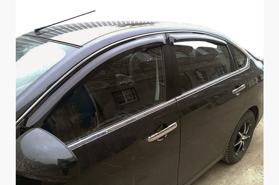 Nissan Almera N17 2012–2018 Deflektory oken (4 ks, SIM) Image