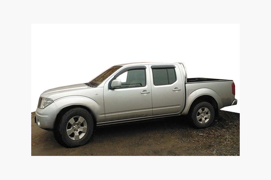 Nissan Navara 2006–2015 Deflektory oken (4 ks, SIM) Image
