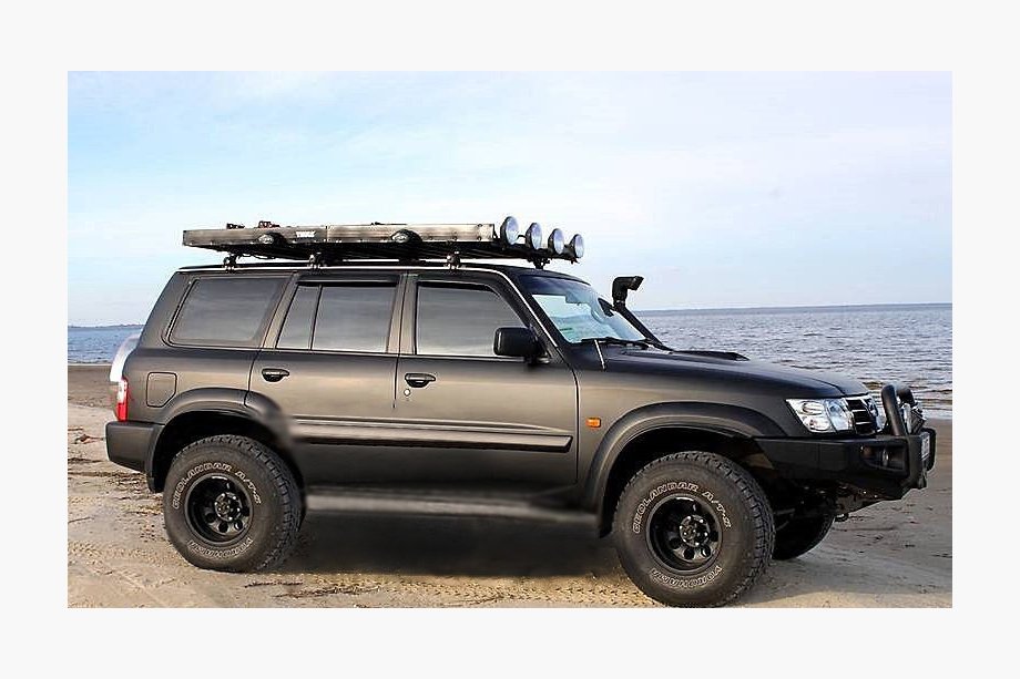 Nissan Patrol Y61 1997–2011 Deflektory oken (4 ks, SIM) Image