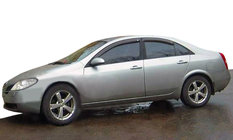 Nissan Primera P12 2002–2007 Deflektory oken (4 ks, SIM) fotografie 1