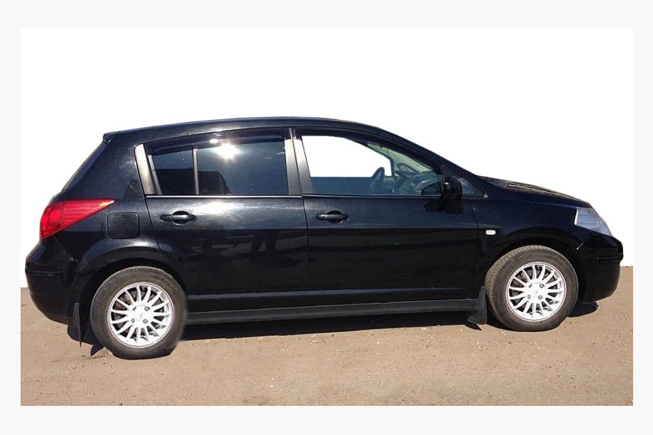 Nissan Tiida 2004–2011 Okenní deflektory HB (4 ks, ANV) Image