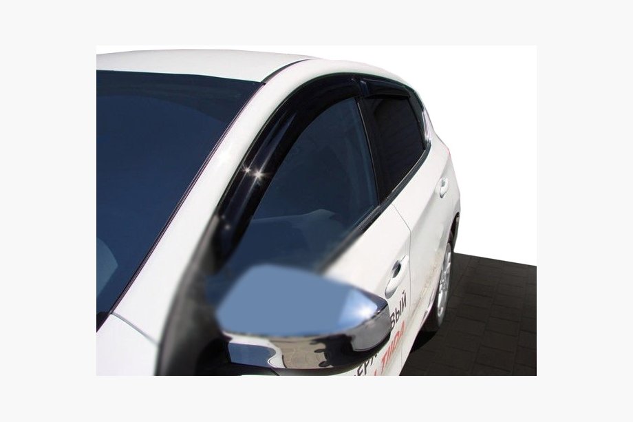 Nissan Tiida 2011–2014 Deflektory oken HB (4 ks, SIM) Image