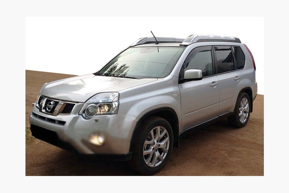 Nissan X-trail T31 2007–2014 Deflektory oken (4 ks, SIM) Image