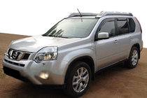 Nissan X-trail T31 2007–2014 Deflektory oken (4 ks, SIM) fotografie 1