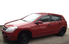 Opel Astra H 2004–2013 Deflektory oken HB (4 ks, SIM) fotografie 1