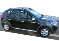 Renault Sandero 2007–2013 Ofuky oken (4 ks, SIM) fotografie 1