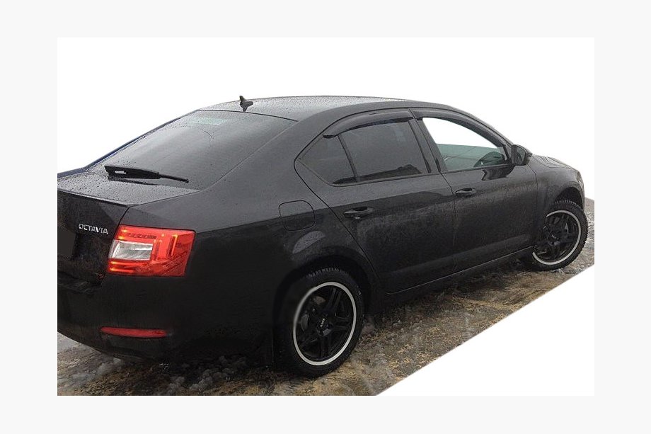 Skoda Octavia III A7 2013–2019 Okenní deflektory LiftBack (4 ks, SIM) Image