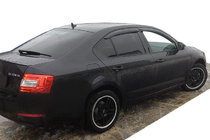 Skoda Octavia III A7 2013–2019 Okenní deflektory LiftBack (4 ks, SIM) fotografie 1