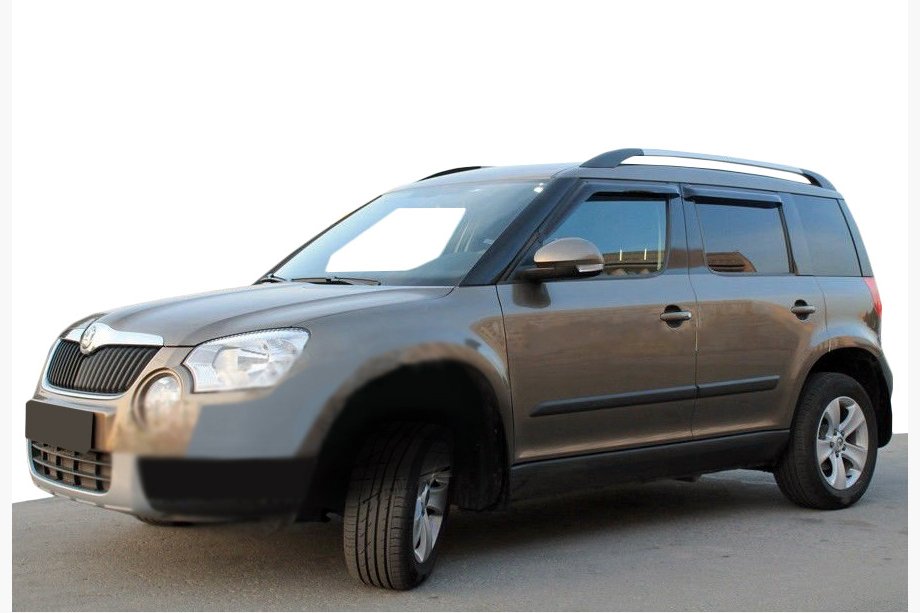 Skoda Yeti 2009–2017 Ofuky oken (4 ks, SIM) Image