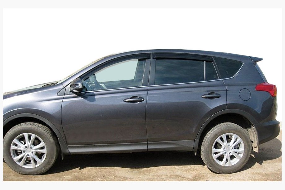 Toyota Rav 4 2013–2018 Ofuky oken (4 ks, SIM) Image