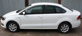 Volkswagen Polo 2010–2017 Ofuky oken SD (4 ks, SIM) fotografie 1
