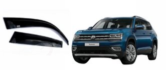 Volkswagen Atlas (Terramont) 2016– Ofuky oken (4 ks, SIM) fotografie 1