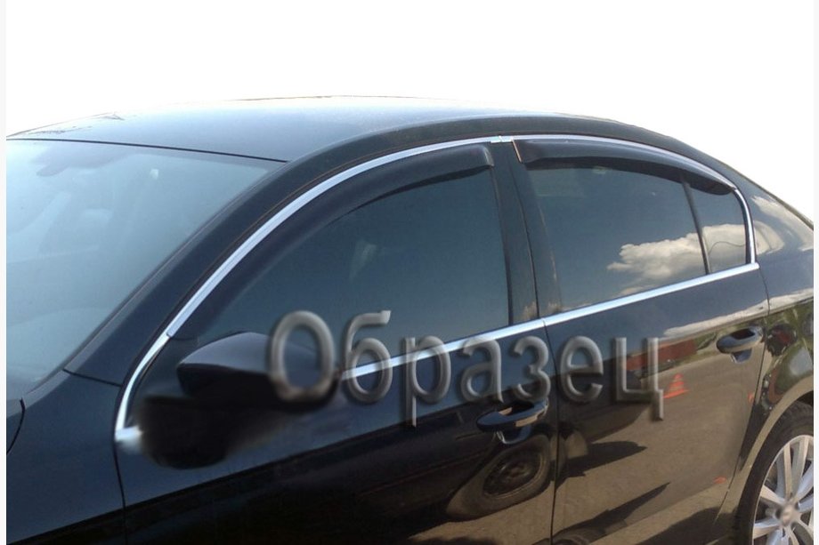 Volkswagen Touareg 2010–2018 Chromové ofuky oken (4 ks, SIM) Image
