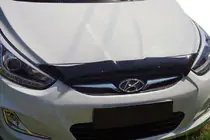 Hyundai Accent 2011–2017 Krátký deflektor kapoty 2010-2014 (SIM) fotografie 1