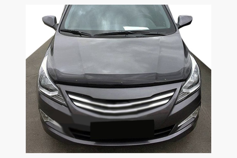 Hyundai Accent 2011–2017 Deflektor kapoty 2014-2017 (SIM) Image