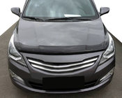 Hyundai Accent 2011–2017 Deflektor kapoty 2014-2017 (SIM) fotografie 1
