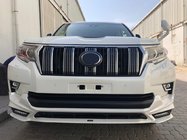 Toyota Land Cruiser Prado 150 2009–2023 Nástavce na přední a zadní nárazník TRD (2017-) Černá barva fotografie 3