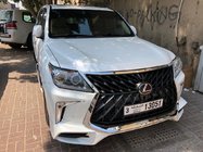 Lexus LX570/450d 2008–2022 Přední nárazník pro 2008-2015 ve stylu faceliftu (k lakování) fotografie 2